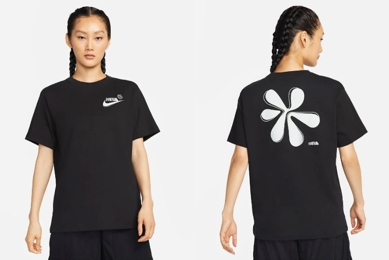 ▲Nike Sportswear 女款 T 恤，NT.1,280→NT.1,019→NT.713