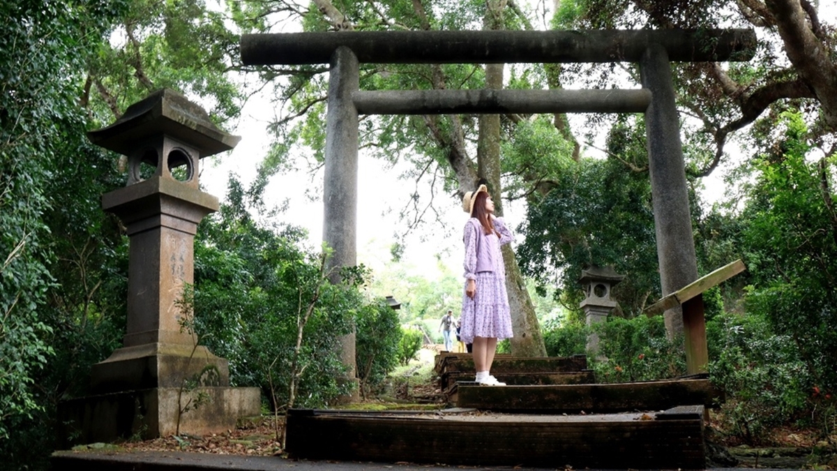 「玉里神社」位在玉里車站後方，是日治時期花蓮南區的信仰中心。（圖片來源：雙子喵玩樂旅行）