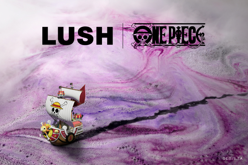 一起踏上偉大的航道！LUSH x ONE PIECE推出聯名系列，魯夫草帽、橡膠果實神還原