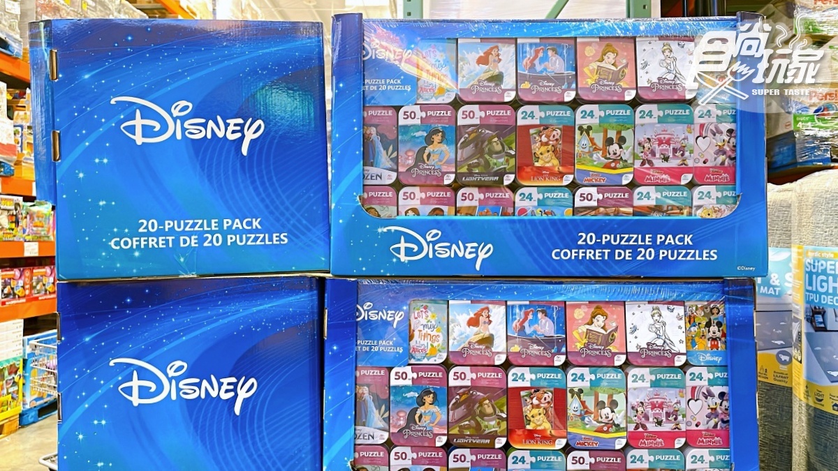 １盒不到25元！好市多「迪士尼鐵盒拼圖」，再收超萌Kakao Friends周邊