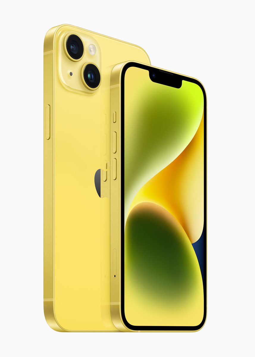果粉搶起來了！iPhone 14最新「檸檬黃」手機，雙相機配備3/10開放預購