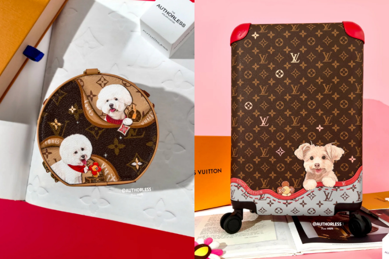 BLACKPINK JISOO把畫愛犬畫在包包上！名牌包x毛小孩，就是最好的陪伴｜頂級之夜