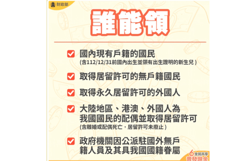 【普發現金6000元懶人包】誰可領？如何登記、領現？發放時程表、5種領取方式秒懂