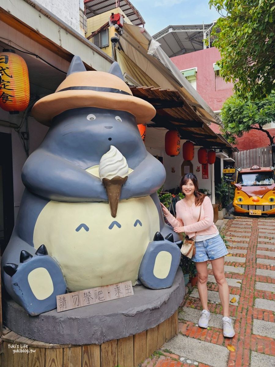 真實版「龍貓巴士」現身台南！打卡巨型呆萌大龍貓，加碼吃香Ｑ日式烤糰子