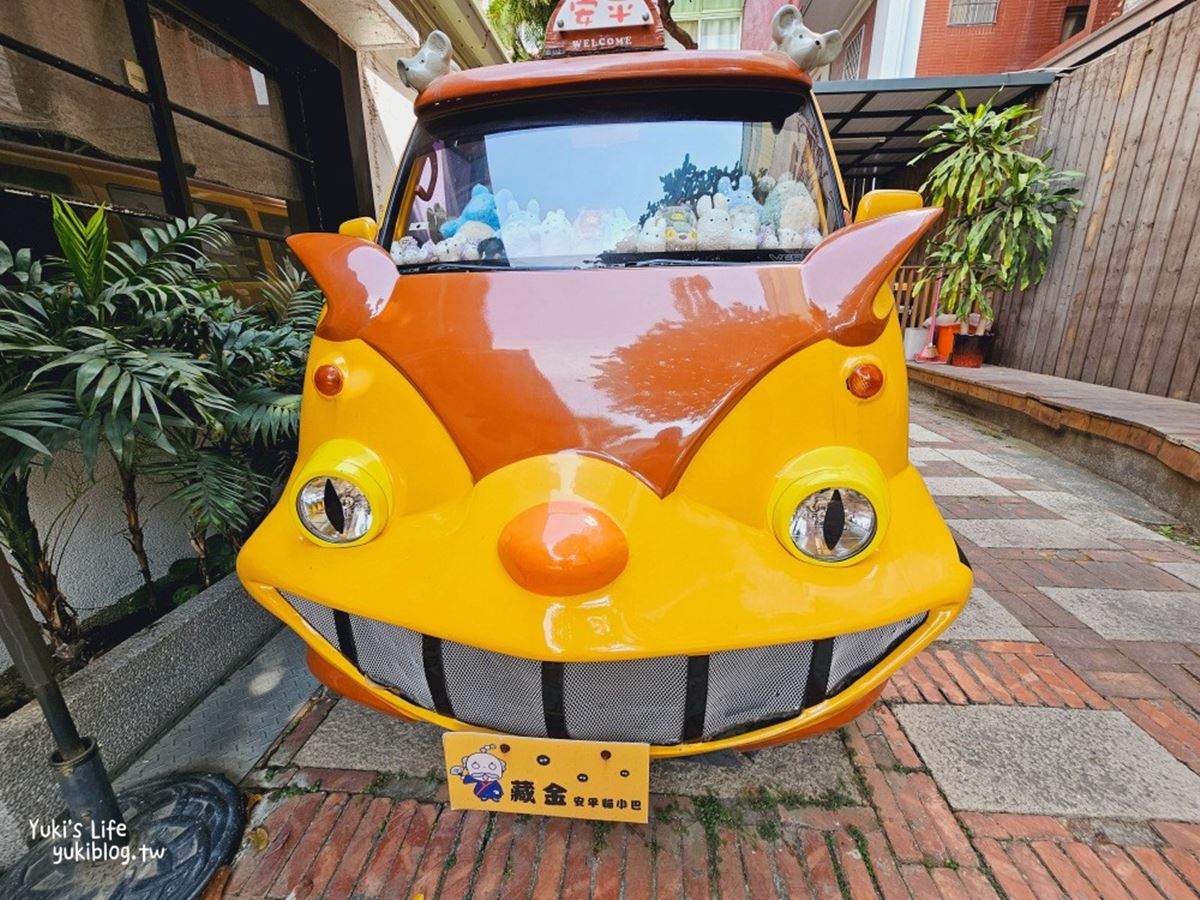 真實版「龍貓巴士」現身台南！打卡巨型呆萌大龍貓，加碼吃香Ｑ日式烤糰子
