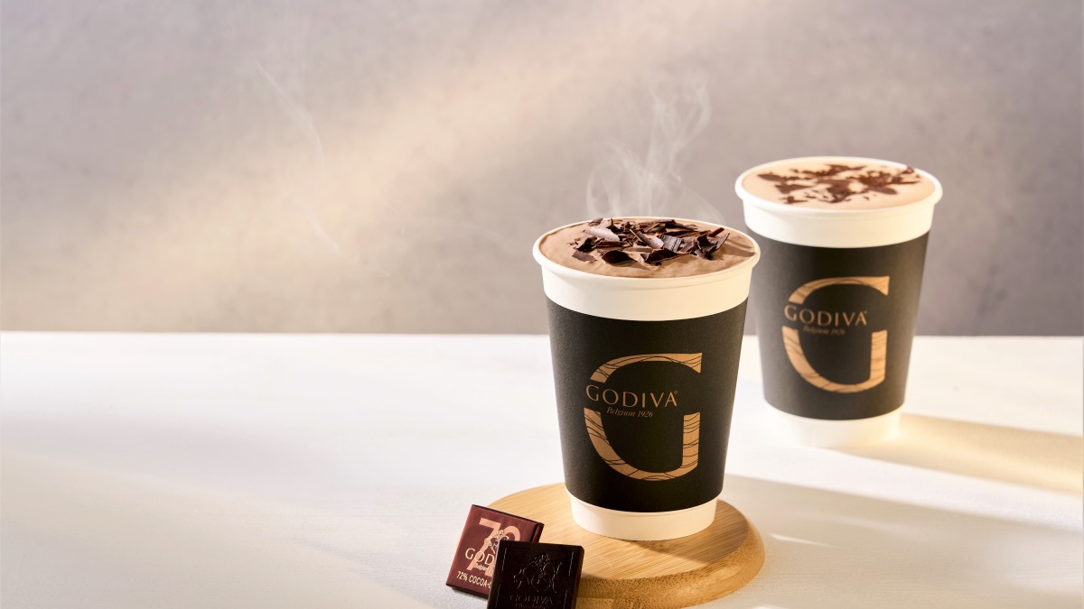 巧克力控喝爆！GODIVA推６款可可特調，必喝70%黑巧克力飲、牛奶巧克力奶昔