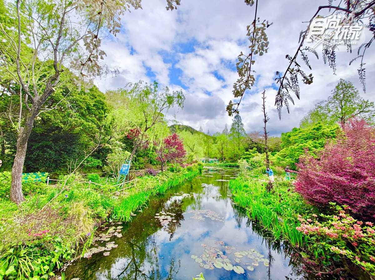 莫內庭園世界上唯一海外官方認證、完整復刻莫內居所的園區。