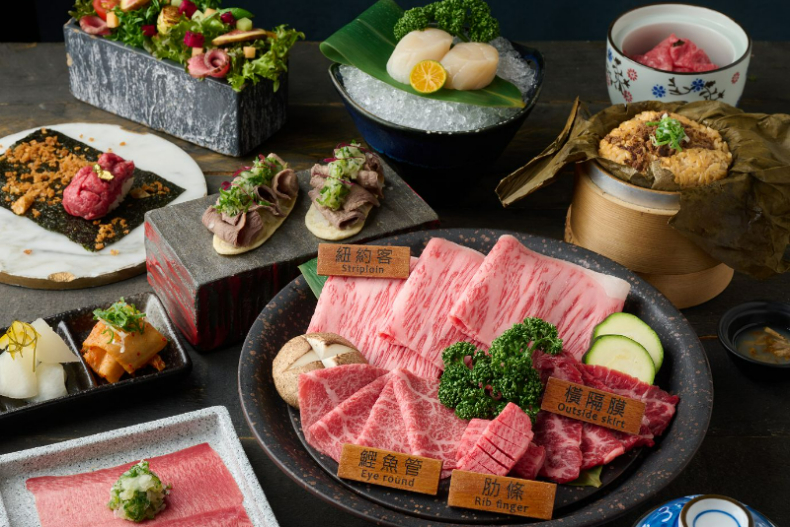 西服店裡的頂級和牛燒烤！燒肉界勞斯萊斯「八和和牛燒肉」開幕請吃「海膽生牛肉脆餅」