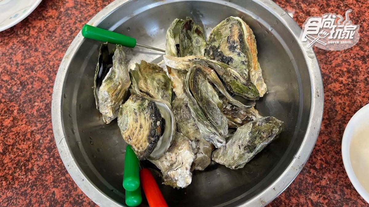 澎湖的牡蠣本身就帶有鹹味，食材都相當新鮮。