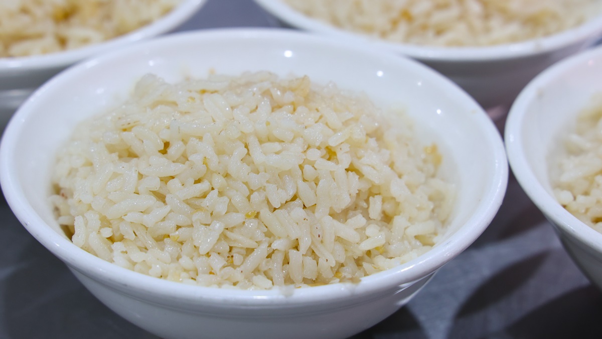 名氣響亮的「豬頭飯」是使用在來米上加上豬頭高湯煮成。（圖片來源：台南好FOOD遊）