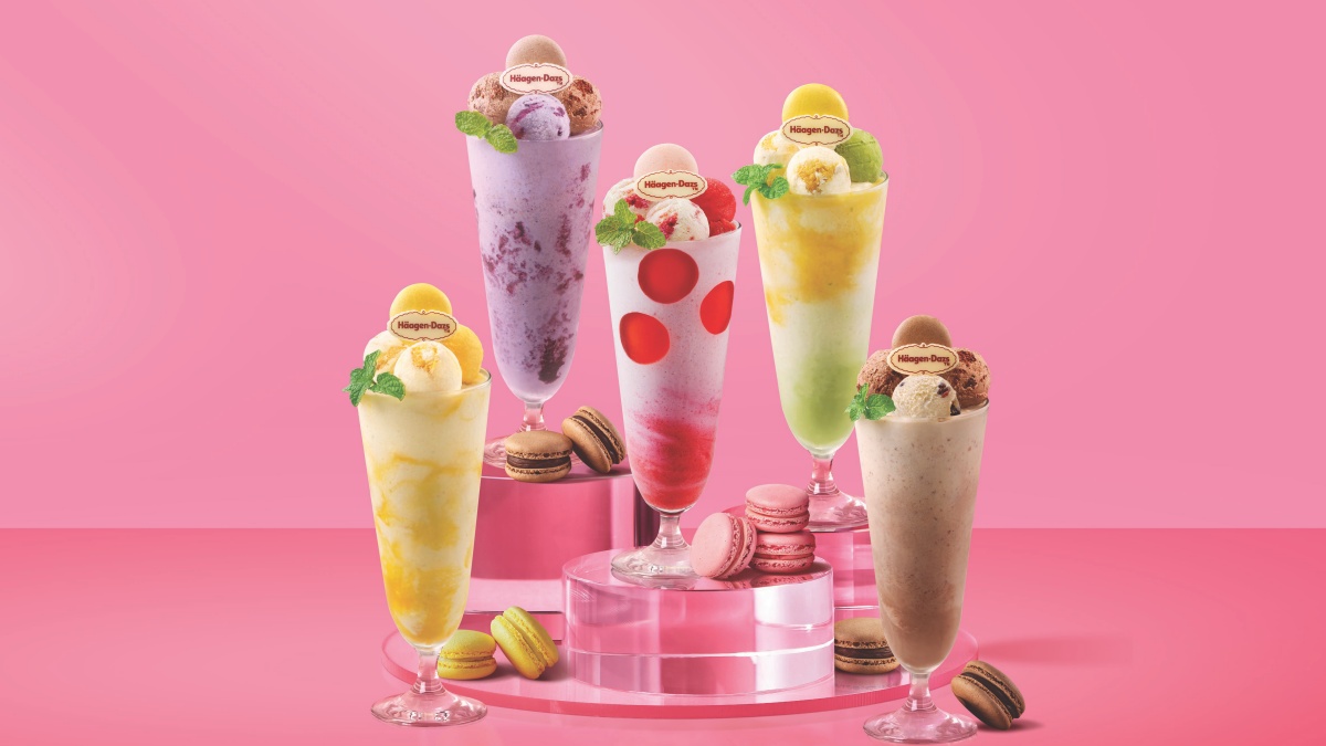 哈根達斯買一送一！首推５款「馬卡龍冰淇淋凍飲」，再收２款繽紛冰淇淋蛋糕