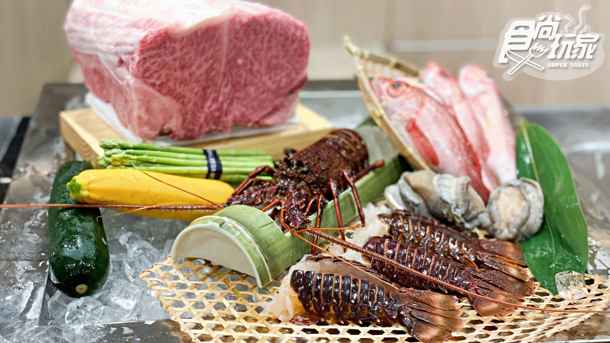 爆吃15道料理！「Google4.8星鐵板燒」嗑A5和牛＋龍蝦三味，再送蒲燒鰻玉子燒