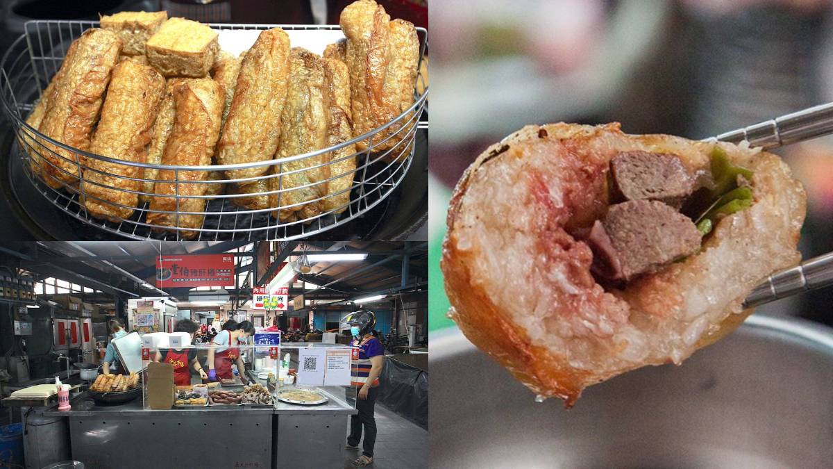 只有高雄吃得到！老市場90年「獨創豬肝捲」，金黃豆皮包「豆薯」口感超Q彈