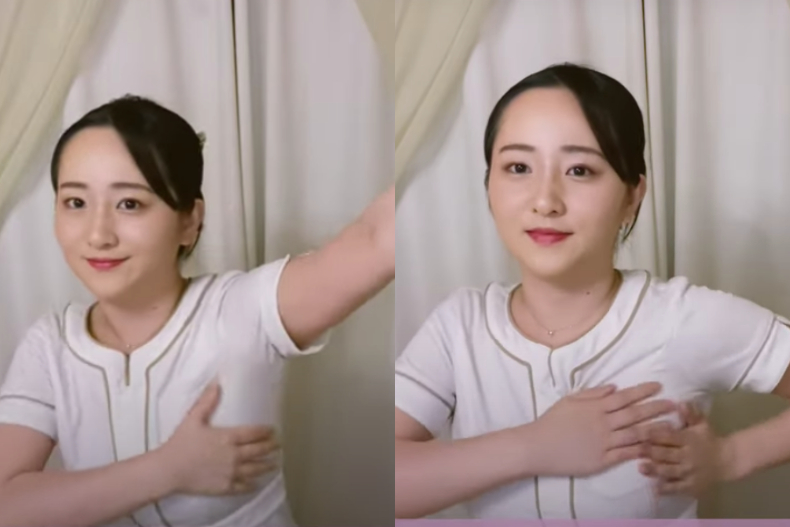 日本美容師親授「懶人美胸操」！4招輕鬆升級Cup＋改善副乳、下垂問題