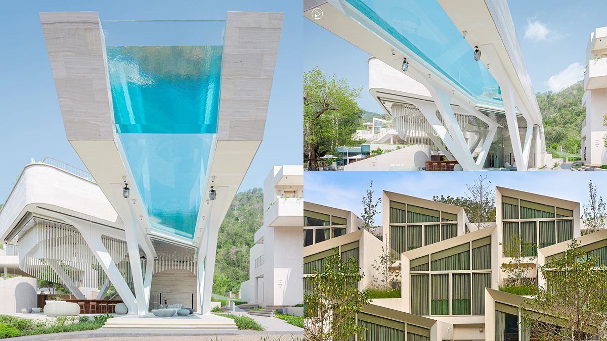 【新開店】全泰國唯一「空中泳池」出現了！奶油白建築、國家公園景觀超好拍