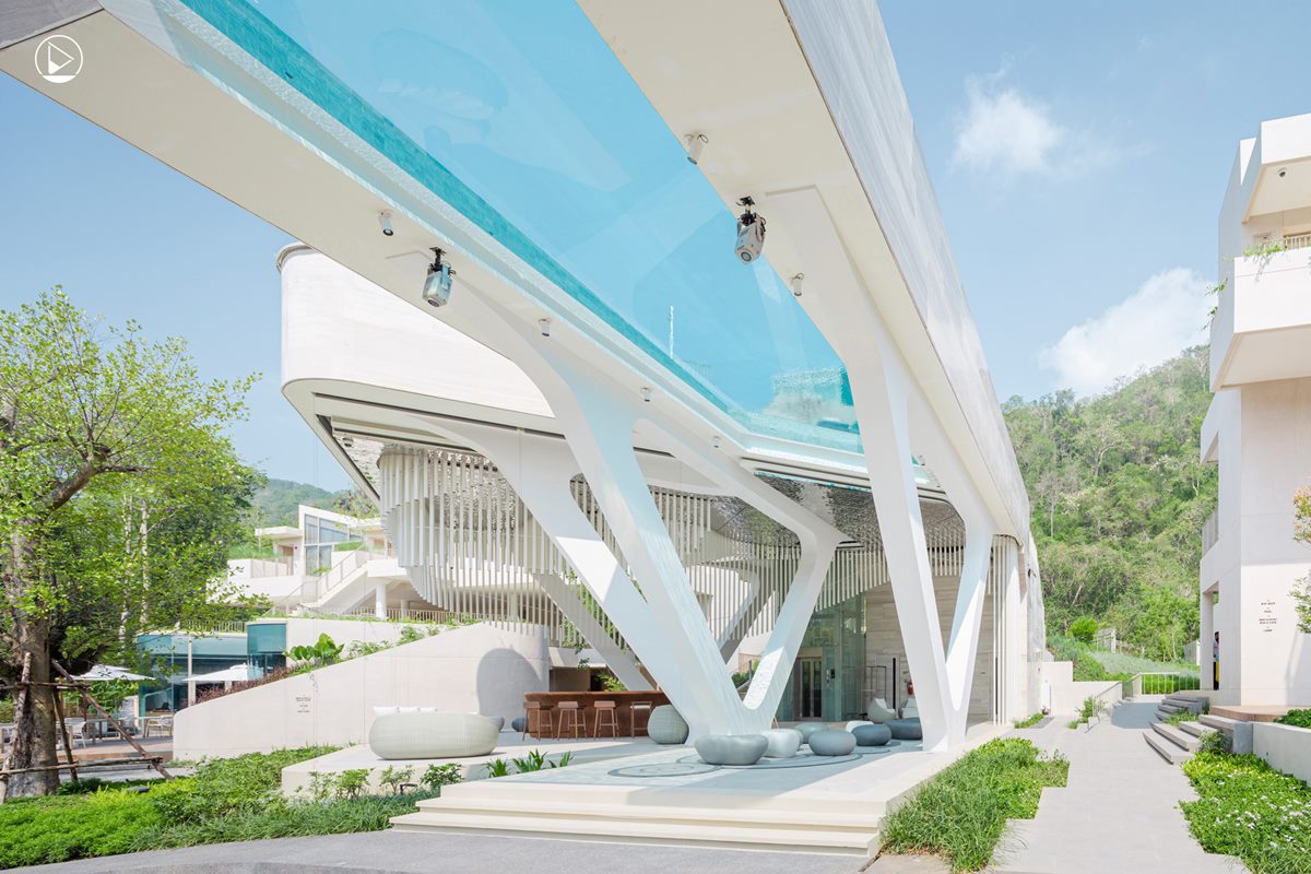 MYS Khao Yai擁有全泰國唯一空中泳池。（圖片來源：Dsign Something）