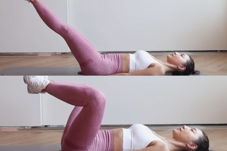 躺出「螞蟻腰」！韓國健身Youtuber MIZI 10分鐘『瘦小腹運動』懶人必學