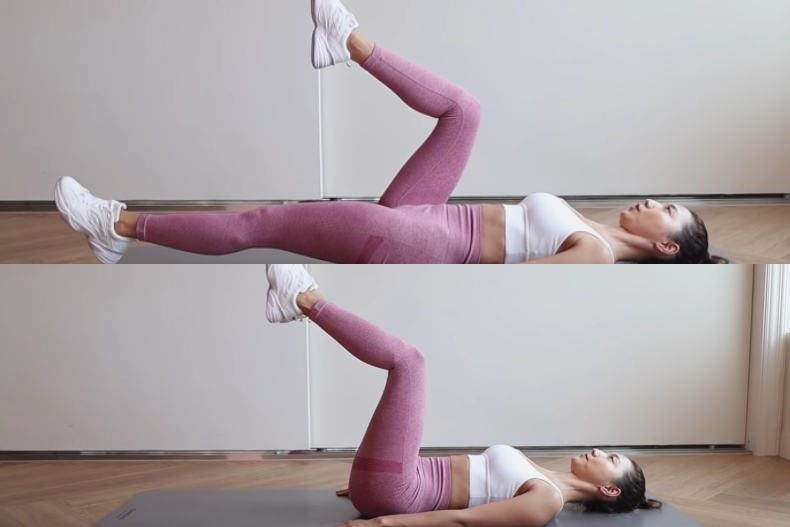 躺出「螞蟻腰」！韓國健身Youtuber MIZI 10分鐘『瘦小腹運動』懶人必學