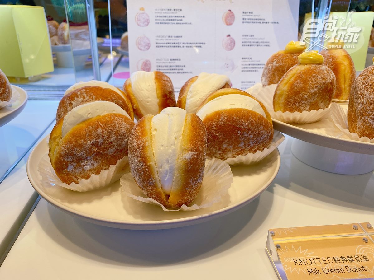 韓國第一甜甜圈「Knotted」快閃32天！５款爆餡口味、限定奶茶與芒果款開吃