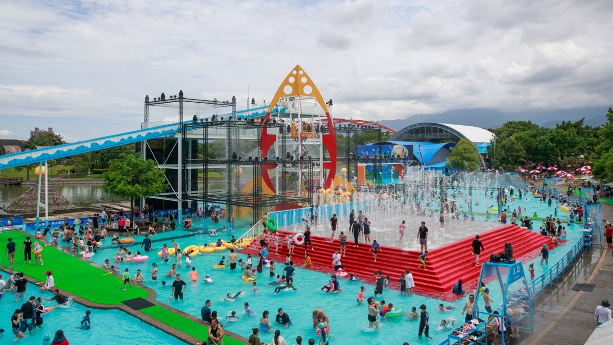 「宜蘭國際童玩節」每年都會在冬山河親水公園舉辦。（圖片來源：宜蘭縣文化局）