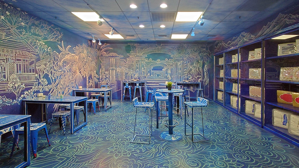 全台最大3D立體彩繪牆！打卡高雄最強「０元室內景點」，還能免費吃下午茶