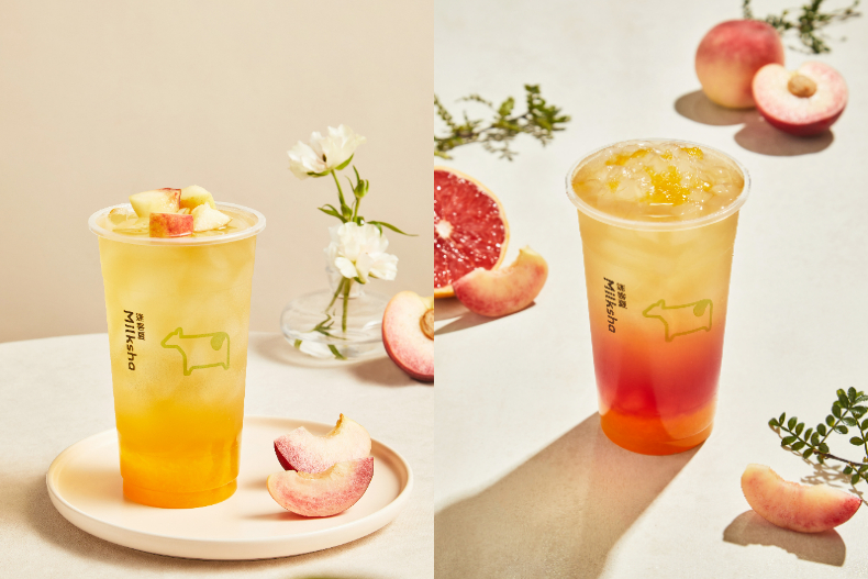 手搖快閃「買一送一」！7月飲料新品推薦：葡萄玫瑰、會呼吸水蜜桃果果茶