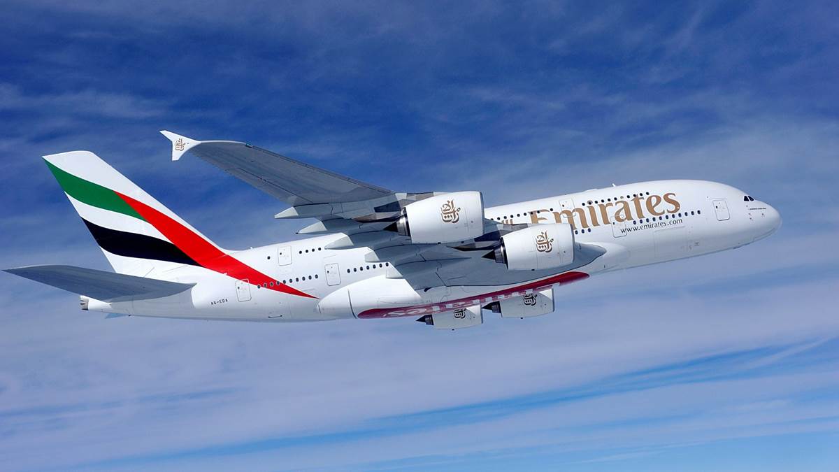 「阿聯酋航空Emirates」於2016年首度引進A380執飛對台定期航班。（圖片來源：阿聯酋航空）