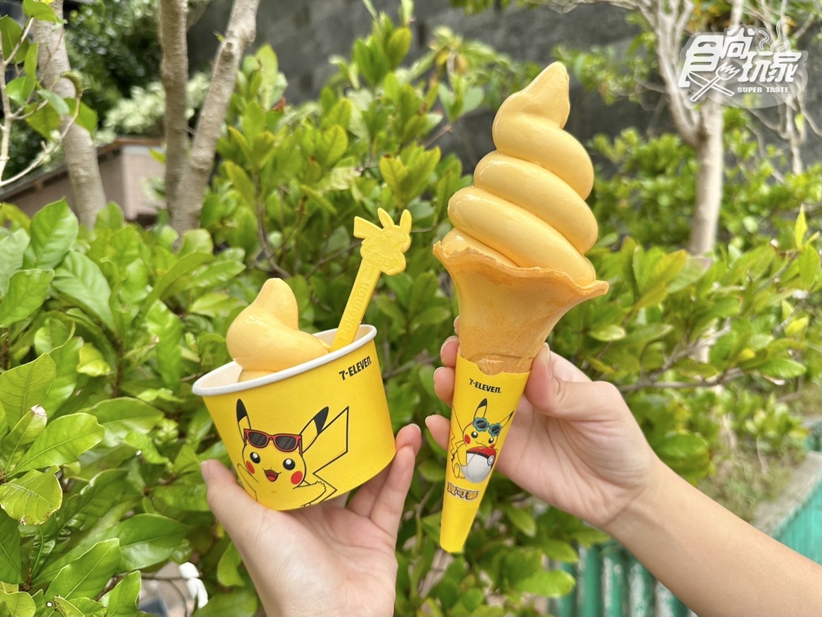 7-11超Q「寶可夢霜淇淋」吃爆！免費送皮卡丘造型湯匙、爽吃買一送一