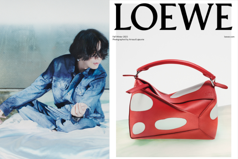 LOEWE 攜手日本音樂才子米津玄師推出 2023 秋冬男裝系列廣告