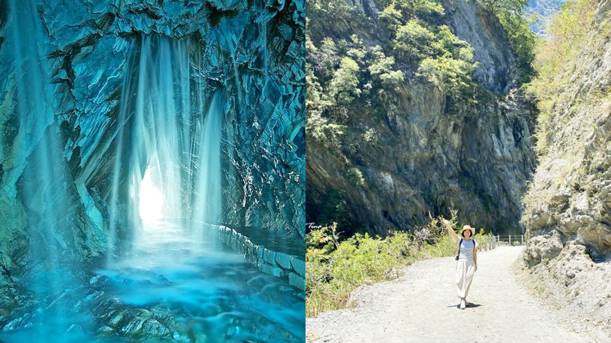 花蓮太魯閣瀑布步道「這天」回歸！絕美「水簾洞」、世界級峽谷如世外桃源