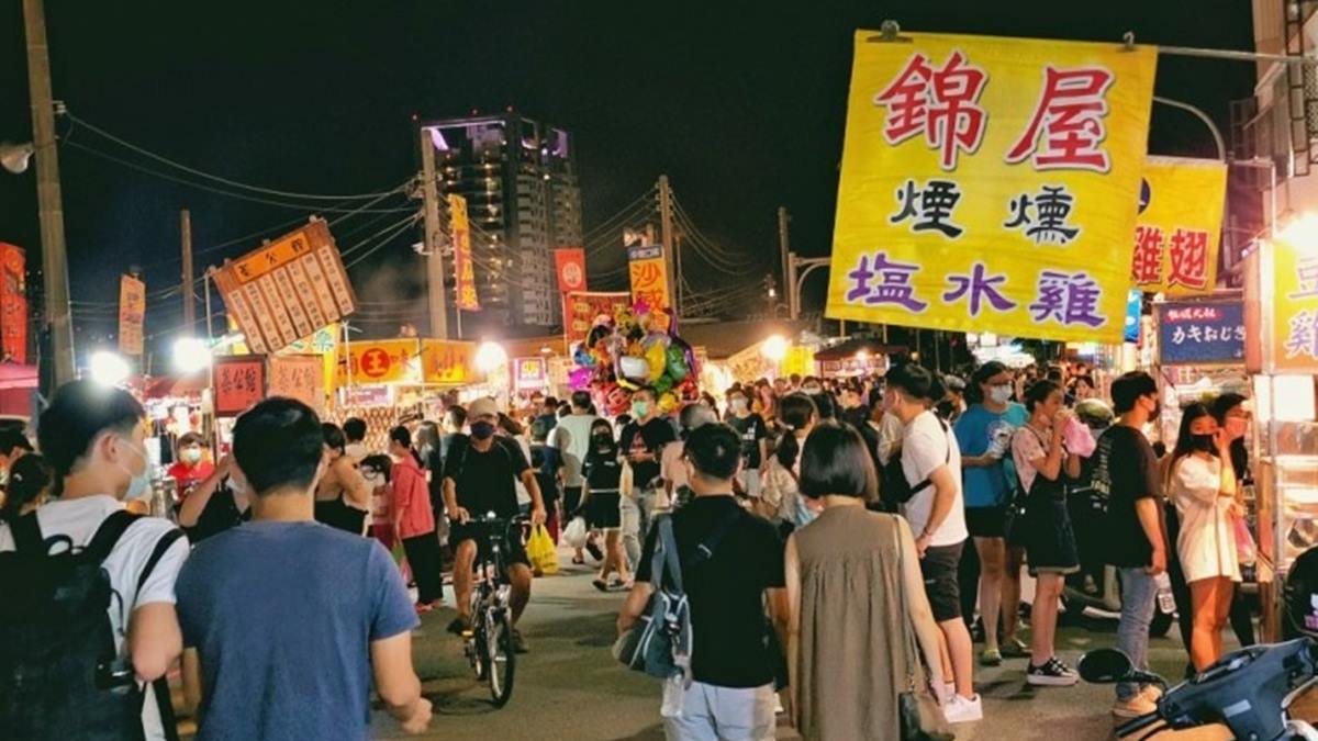 「武聖夜市」共有超過500個吃喝玩樂攤位。（圖片來源：Yuki's Life）