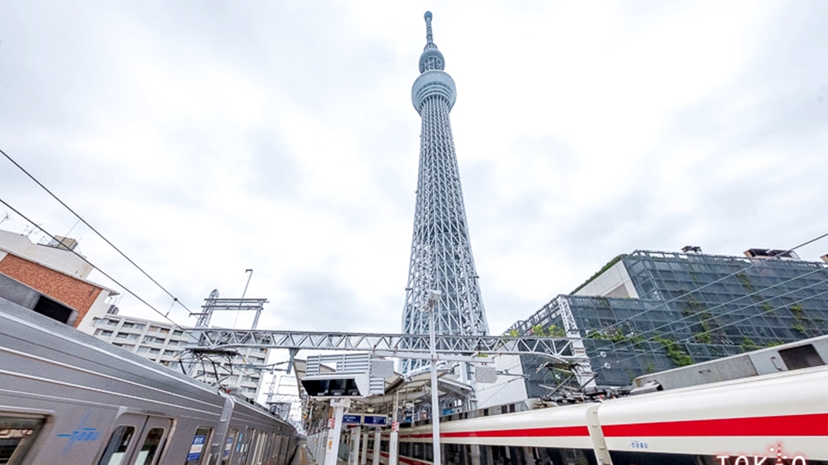 世界第一高塔「東京晴空塔」，是東京最具代表性的地標。（圖片來源：桃桃's旅人手札）