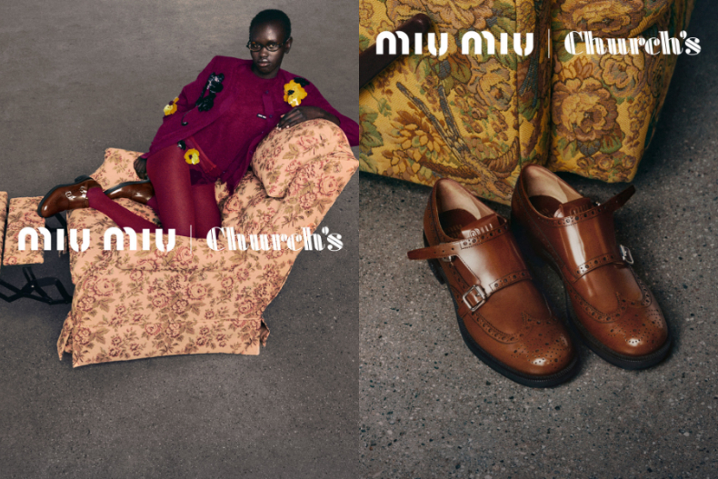 CHURCH’S X MIU MIU 聯名系列鞋款