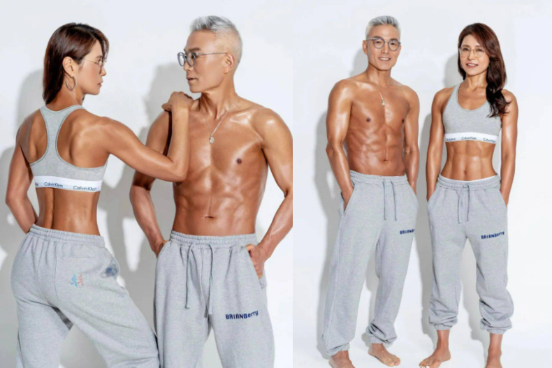60歲開始減肥不嫌晚！韓國61歲夫妻健身半年練出冰塊腹肌，熟齡實現穿衣自由