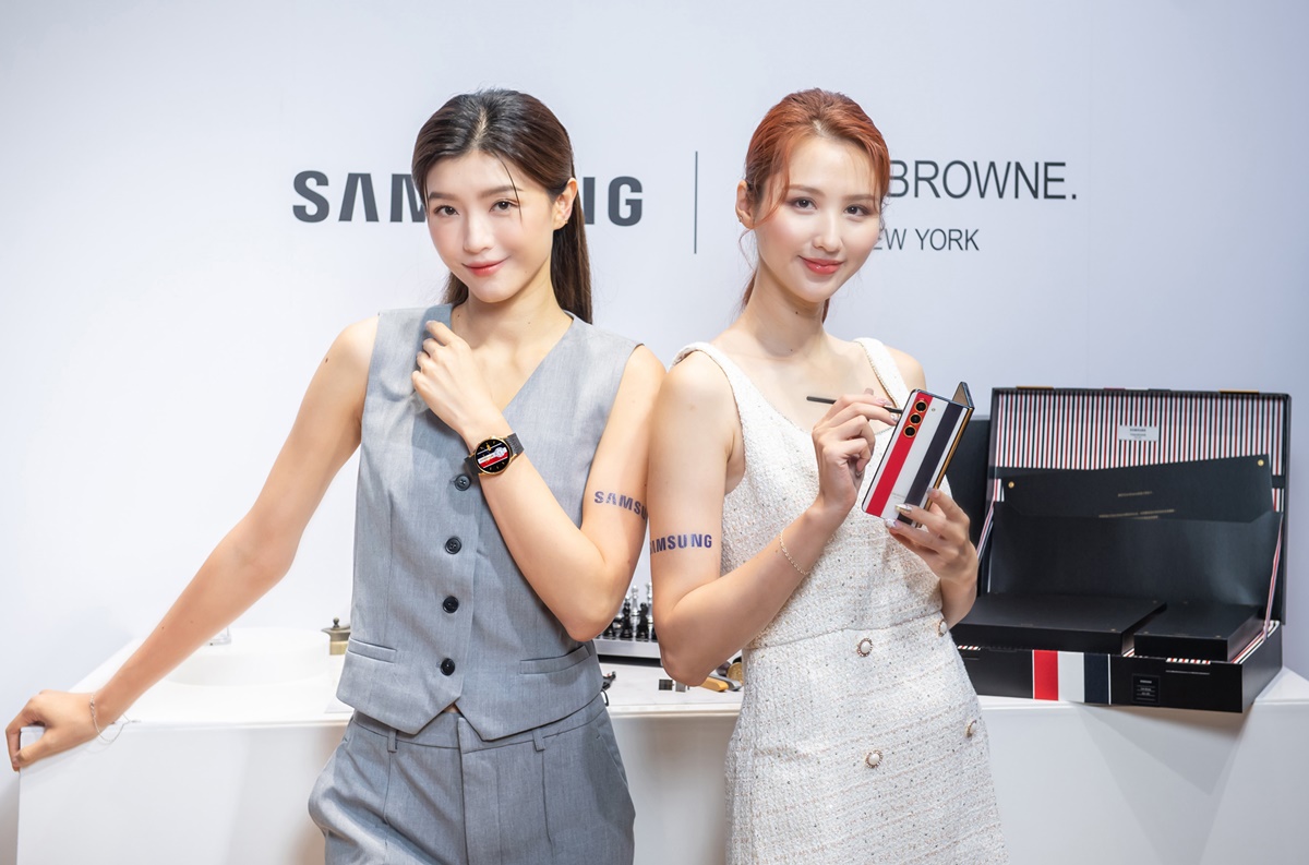 三星新機亮相！「Galaxy Z Fold５限量版」奢華爆棚，手機＋手錶整套9/12開賣