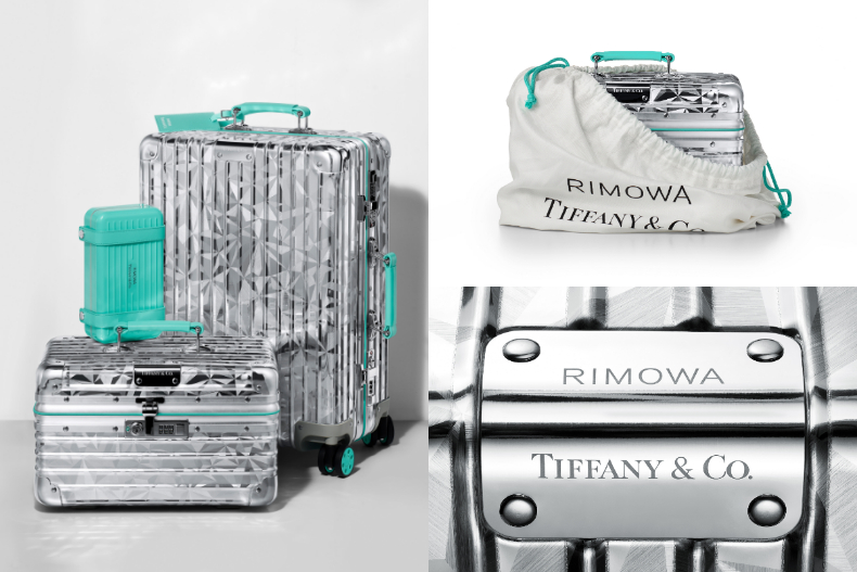 鑽石切面超奢華！RIMOWA 攜手Tiffany ＆ Co․蒂芙尼限量聯名系列，最便宜單品是它