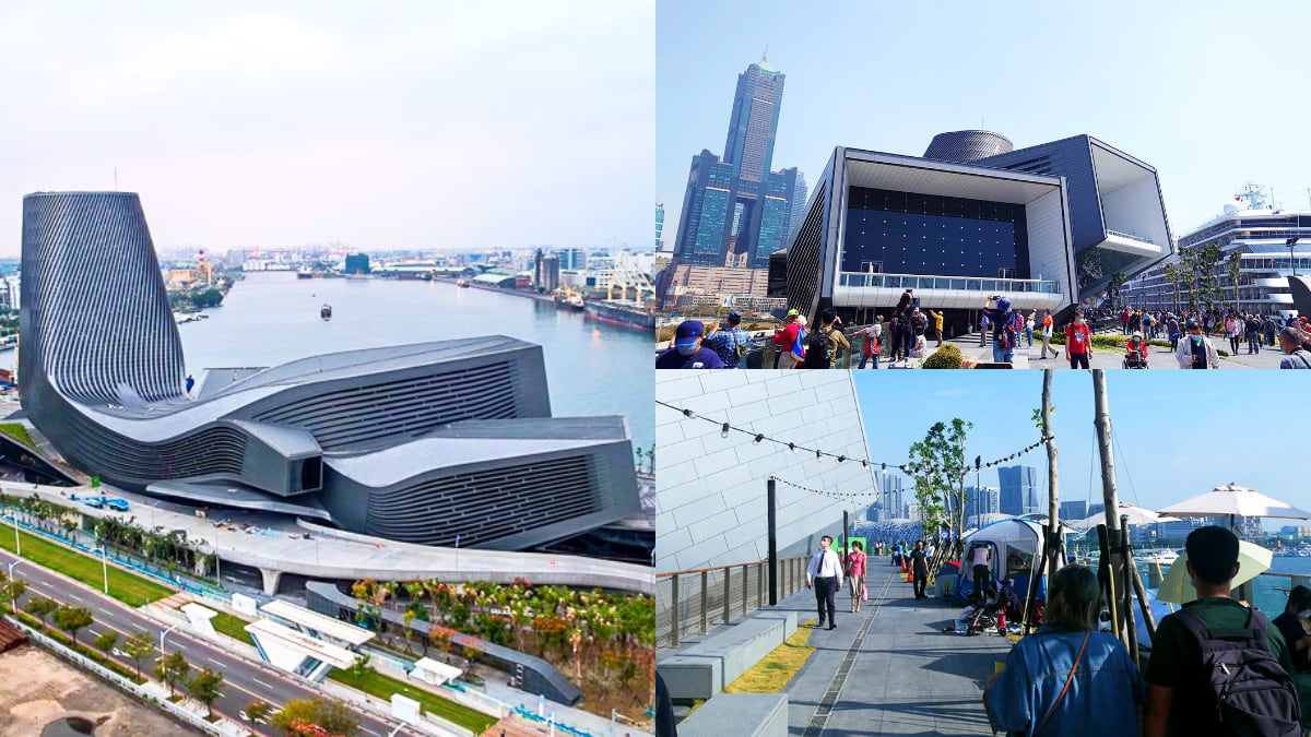 「高雄港旅運中心」戶外空間免費開放！搶拍海岸步道、觀海平台，新地標快衝