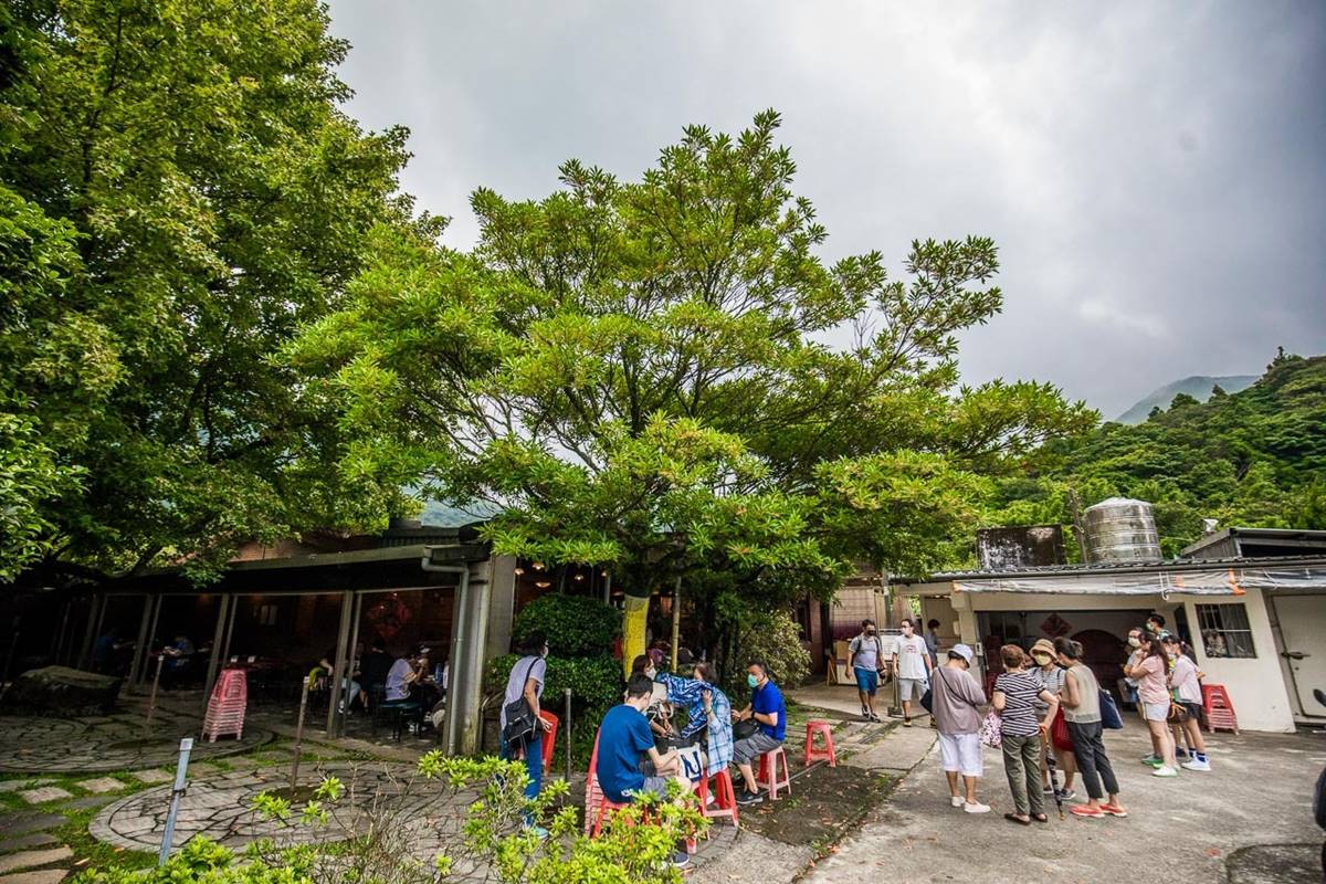 連假衝陽明山吃雞！竹子湖「土雞霸主」開門就客滿，Ｑ嫩白斬雞沾辣椒超夠味