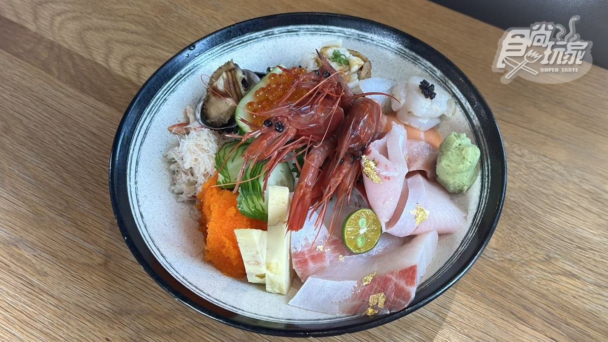 「橫綱丼」的生魚片很厚實，而且很新鮮。