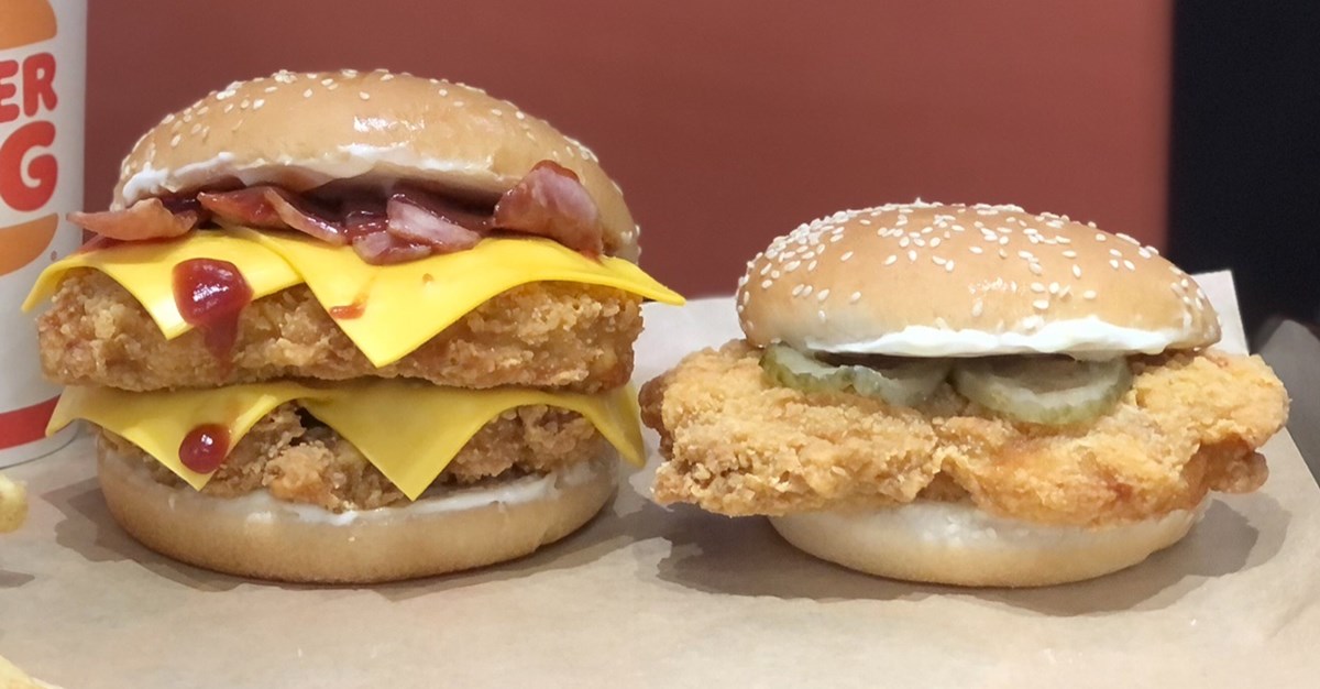肉控嗨爆！漢堡王超狂新品「雙層大雞堡」肉量暴增25％，還有限時優惠