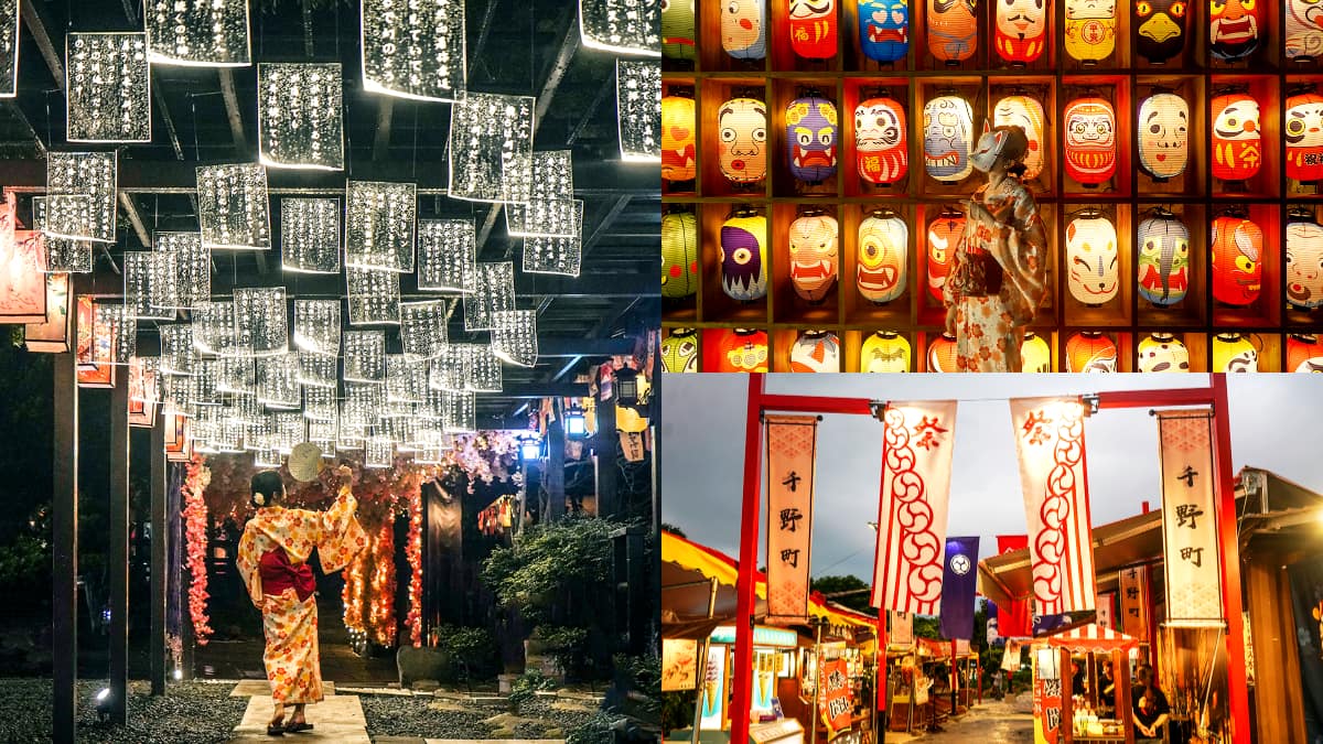 「南台灣最大日式園區」回歸！美拍櫻花隧道、達摩牆，逛美食街秒飛日本祭典