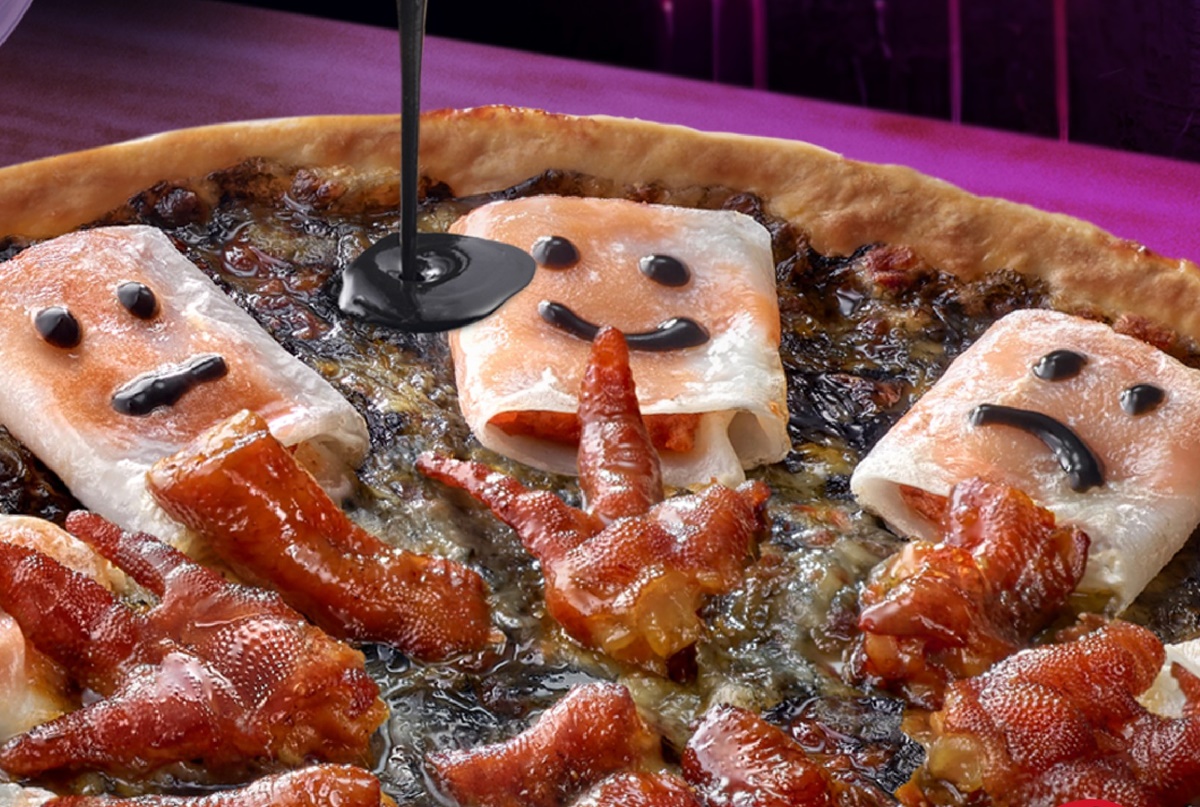 搞怪美食＋１！必勝客「幽靈披薩」吃得到腸粉、鳳爪，這天免費送麻糬QQ球