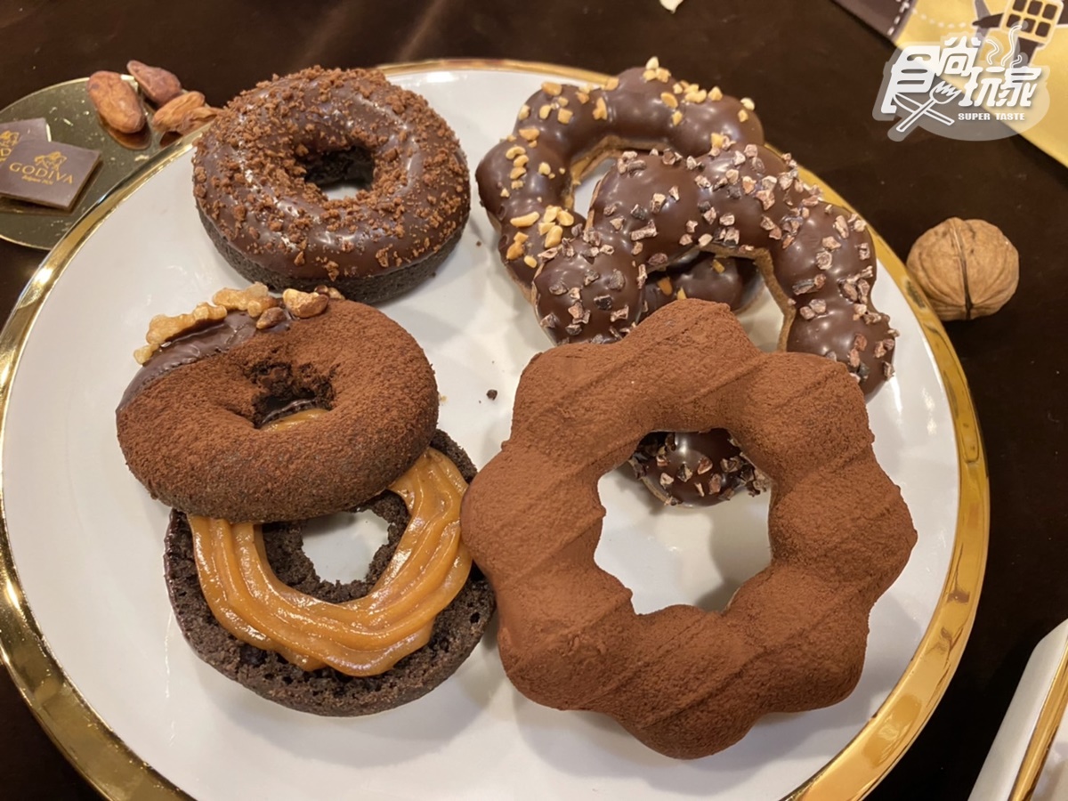 巧克力人吃爆！「GODIVA可可甜甜圈」６款雙餡新品，還有買６送３