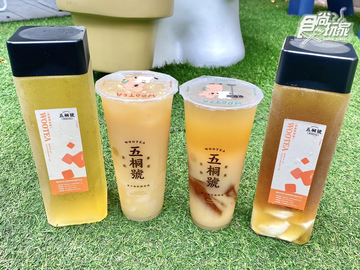 五桐號「多多綠2.0」狂開喝！全台首創「多多粉粿」３飲品，１公升大瓶裝爽喝