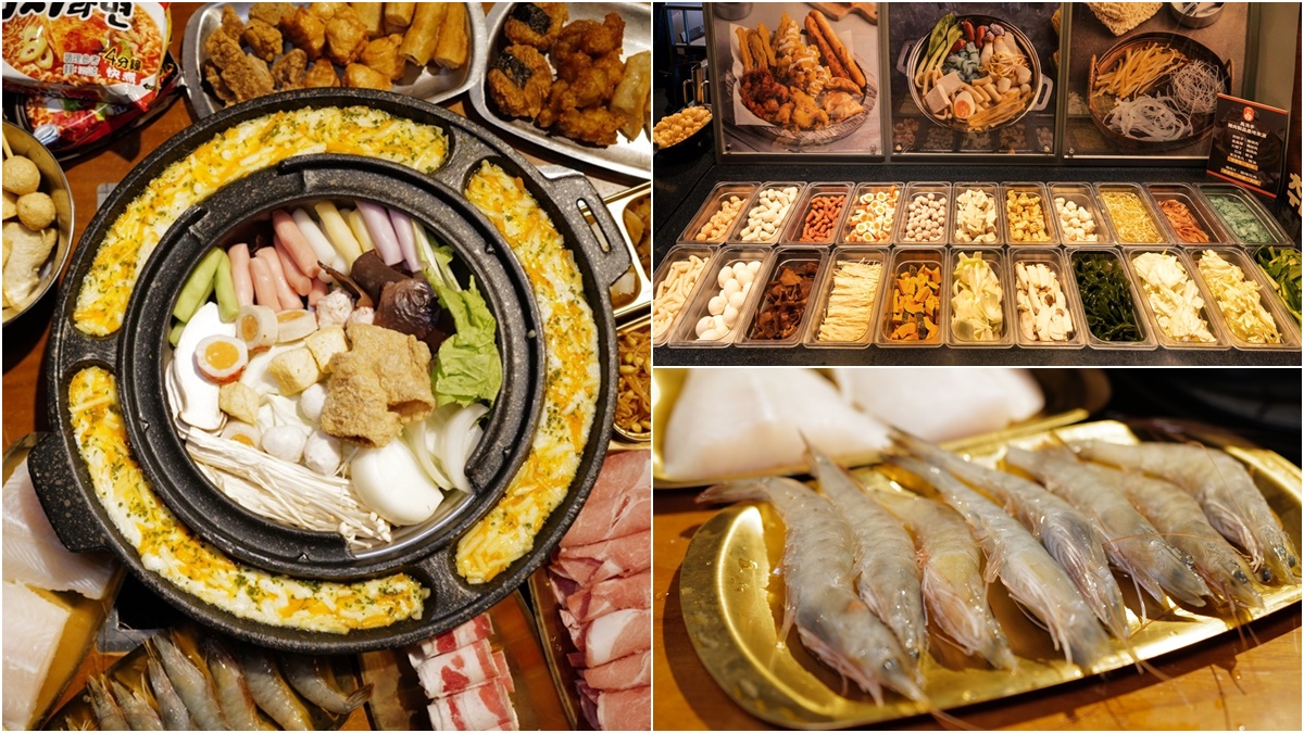 149元海鮮吃到飽！超過40種韓式料理＋小吃無限任吃，４人行再送３格起司圈