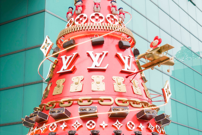 台灣首座LV聖誕樹在哪裡？路易威登聖誕樹地點＋時間公開，Holiday 2023假日系列跟著曝光