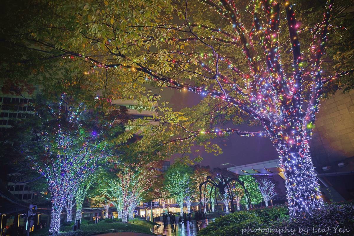 2023最新！東京聖誕「六本木之丘」點燈直擊，燈海雨中倒影IG拍爆
