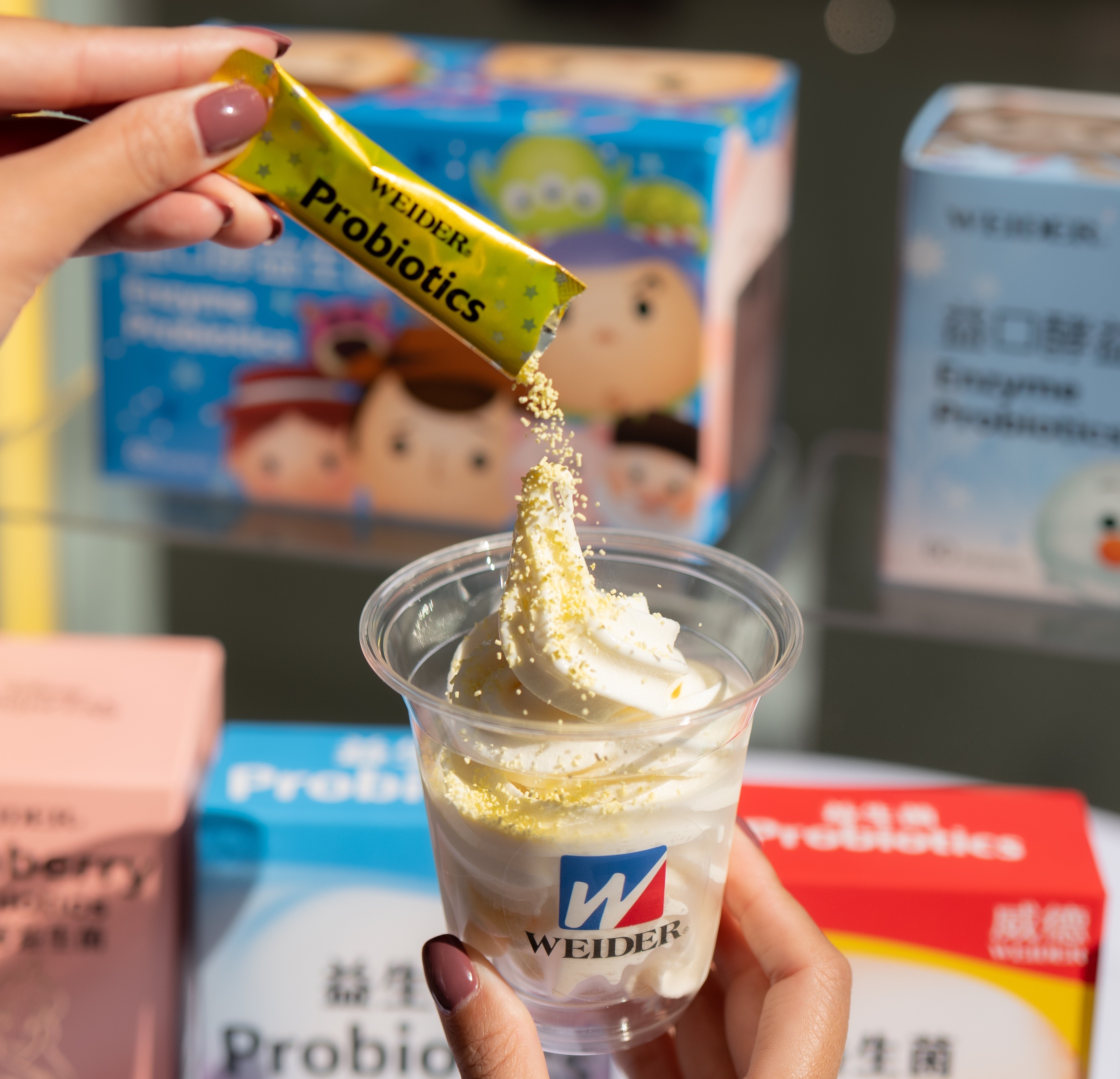 期間限定！「健康概念店」閃耀登場，獨創益生菌霜淇淋創新吃法