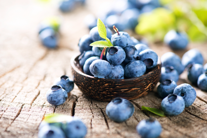 降低大腸癌風險食物2）藍莓