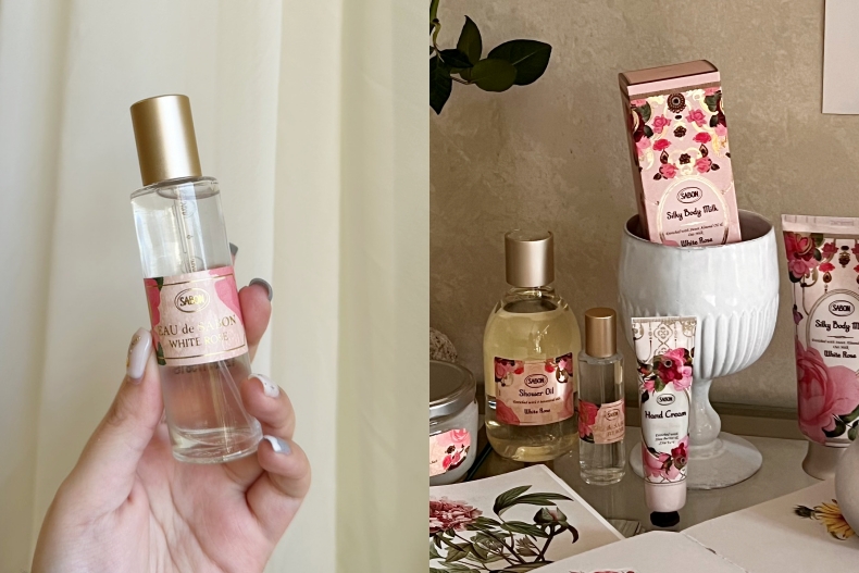 木質玫瑰香水推薦：SABON 宣言系列香水-白玫瑰